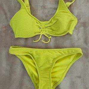 Yellow swim bikini from Target